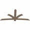 Ekena Millwork Davenport Smooth Timber Gable Bracket, Douglas Fir, 84"W x 42"H x 1 1/2"D x 5 1/2"F, 12/12 Pitch GBW084X42X0206DAV00SDF - alternate 2